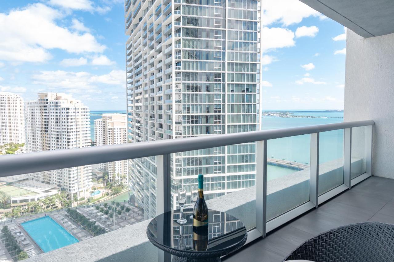 Icon Brickell-29Th Floor Ocean Views-Free Spa マイアミ エクステリア 写真