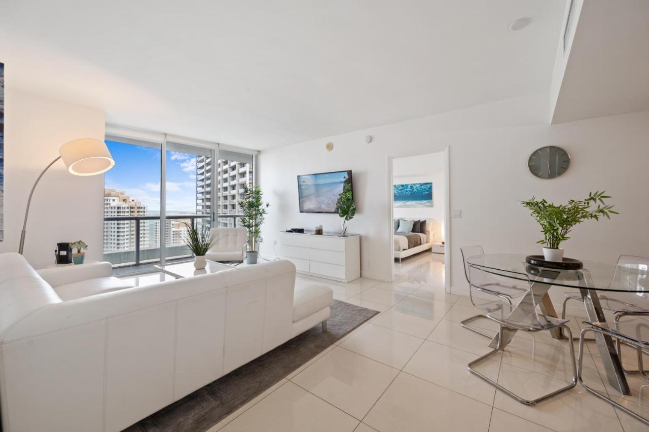 Icon Brickell-29Th Floor Ocean Views-Free Spa マイアミ エクステリア 写真