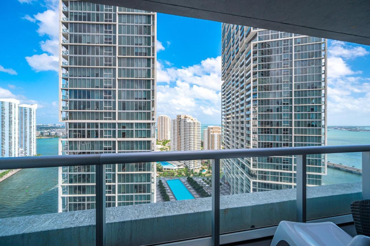 Icon Brickell-29Th Floor Ocean Views-Free Spa マイアミ エクステリア 写真