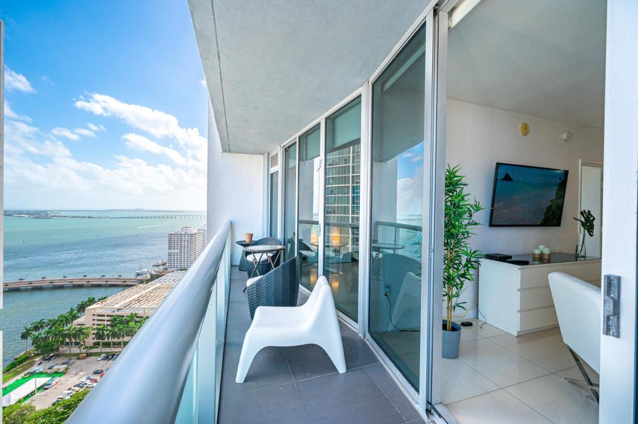 Icon Brickell-29Th Floor Ocean Views-Free Spa マイアミ エクステリア 写真